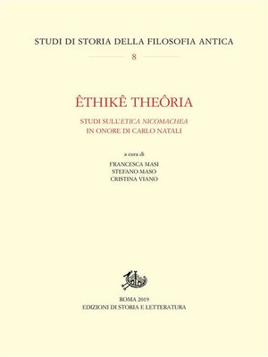 cover image of Êthikê Theôria